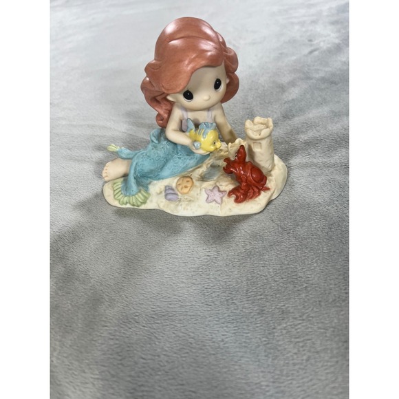Precious Moments Ariel Little Mermaid Part of Your World DISNEY Showcase 630039 - Picture 3 of 6